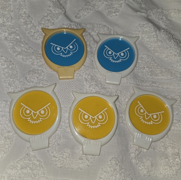 unbranded Other - Vintage Owl Coasters Set Of 5 Made In USA
